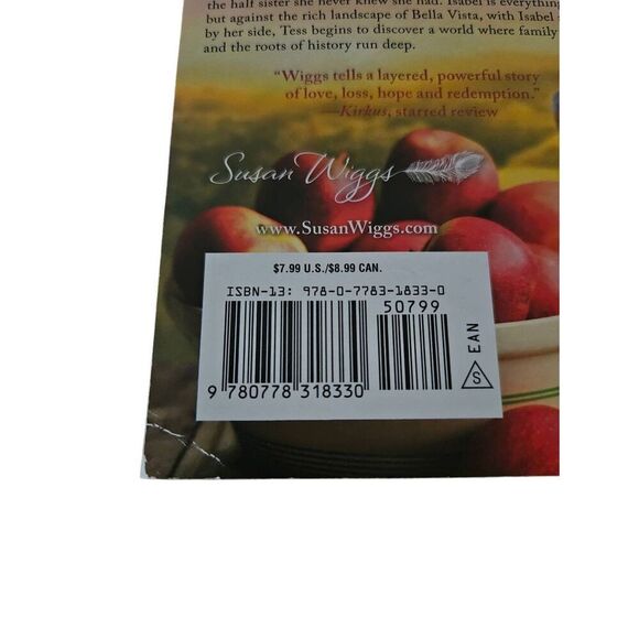The apple orchard by Susan Wiggs mira books isbn 9780778318330 - Picture 4 of 5